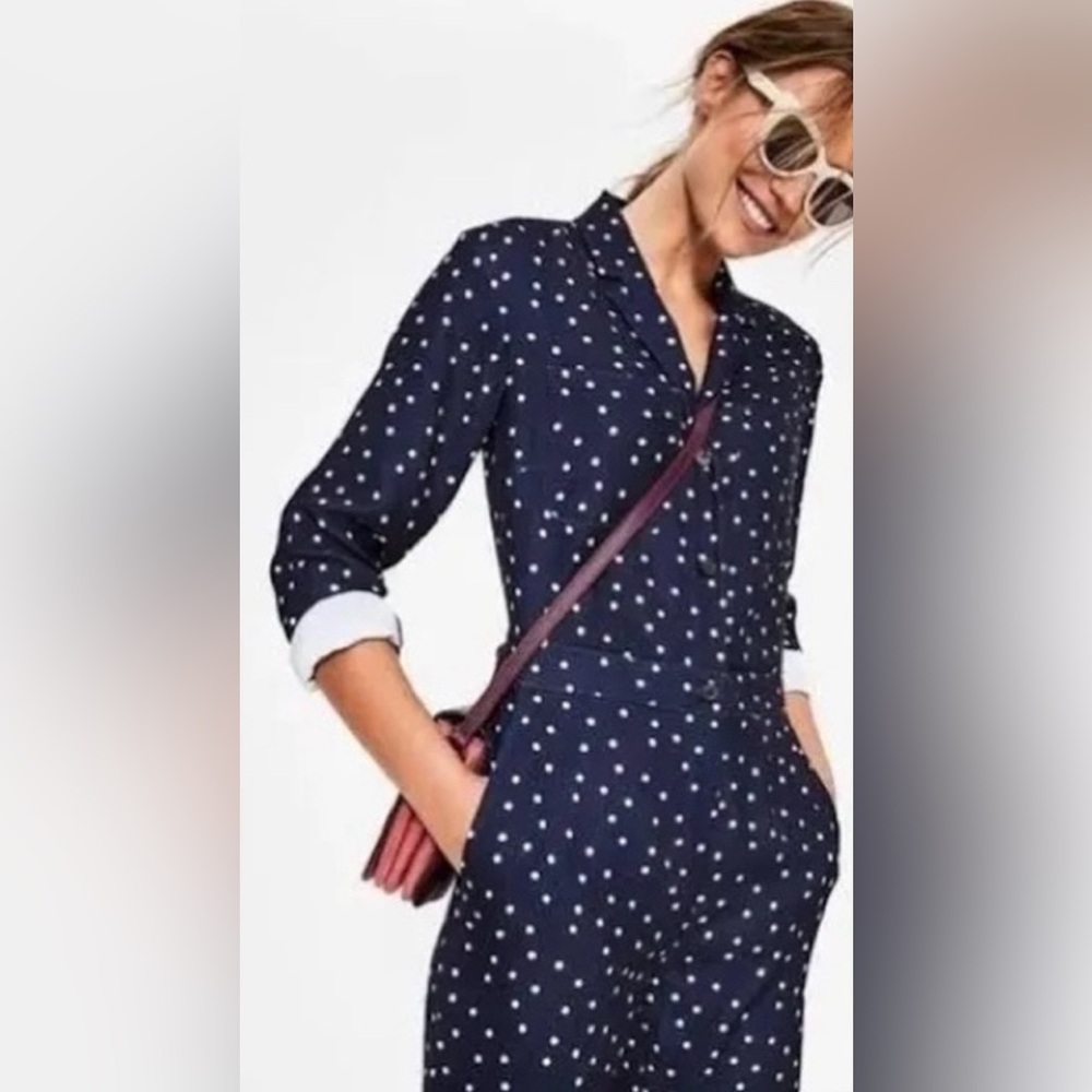 Boden polka dot jumpsuit